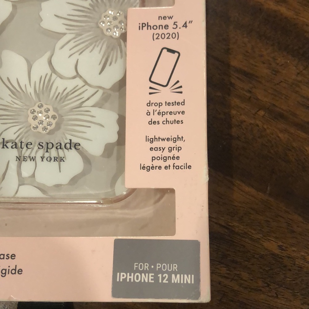 KATE SPADE New York Protective Hardshell Hardcase For iPhone 12 Mini NIB - Picture 3 of 7